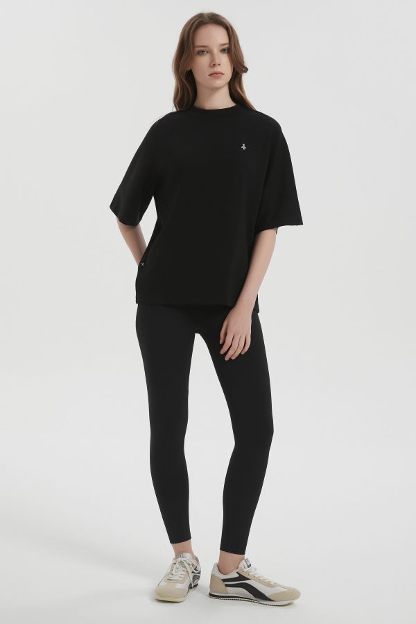 Casual Crew Neck T-Shirt Tops Basic Workout - Image 17