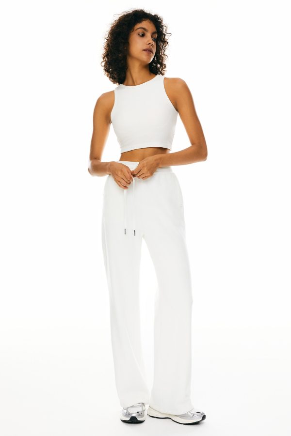 Fleece Straight Leg Sweatpants - Image 14
