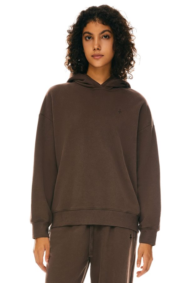 Fleece Hoodie Sweatshirt Long Sleeve Oversized - Image 6