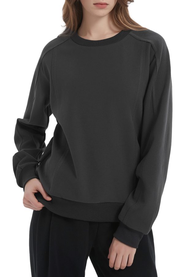 Casual Crewneck Sweatshirts Long Sleeve - Image 6