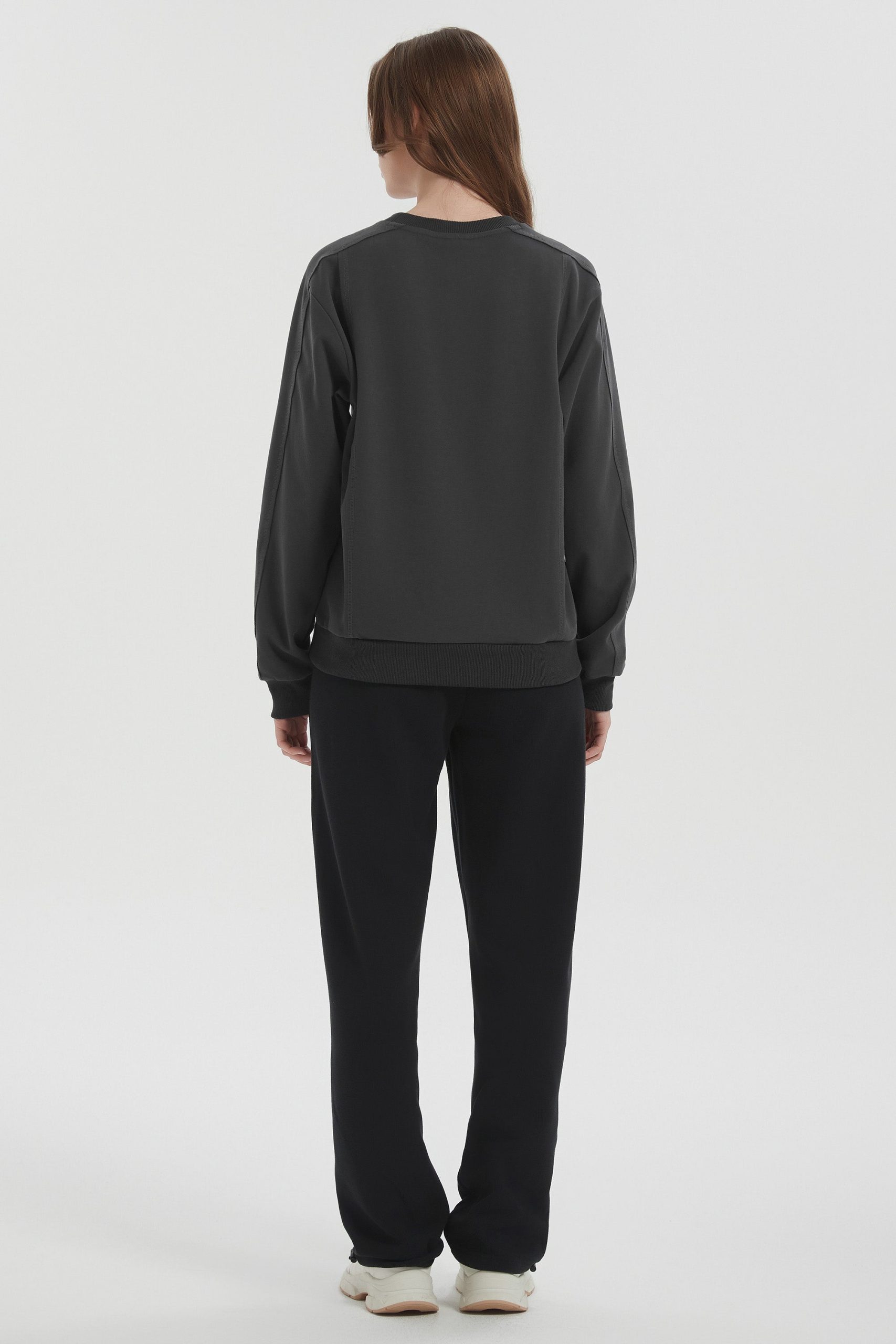 Casual Crewneck Sweatshirts Long Sleeve - Image 3