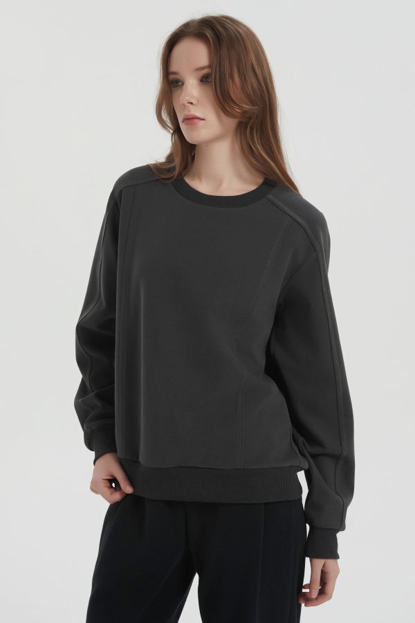 Casual Crewneck Sweatshirts Long Sleeve - Image 5