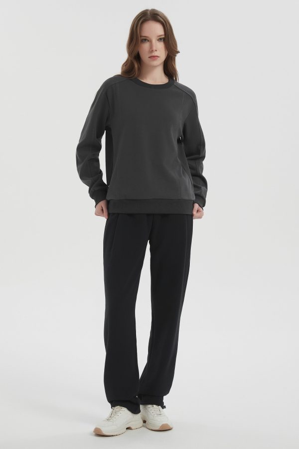 Casual Crewneck Sweatshirts Long Sleeve