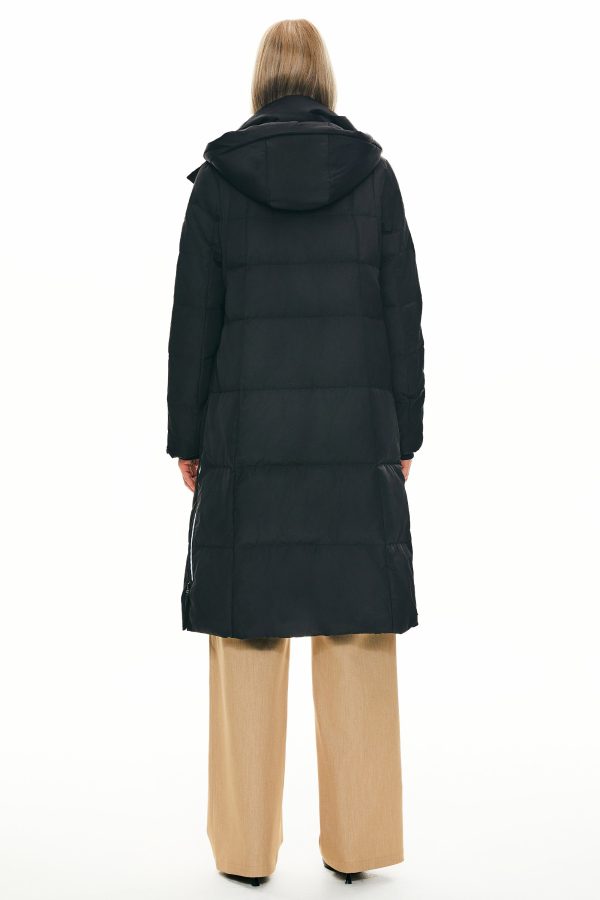 Knee Length Thickened Down Jacket - Image 4
