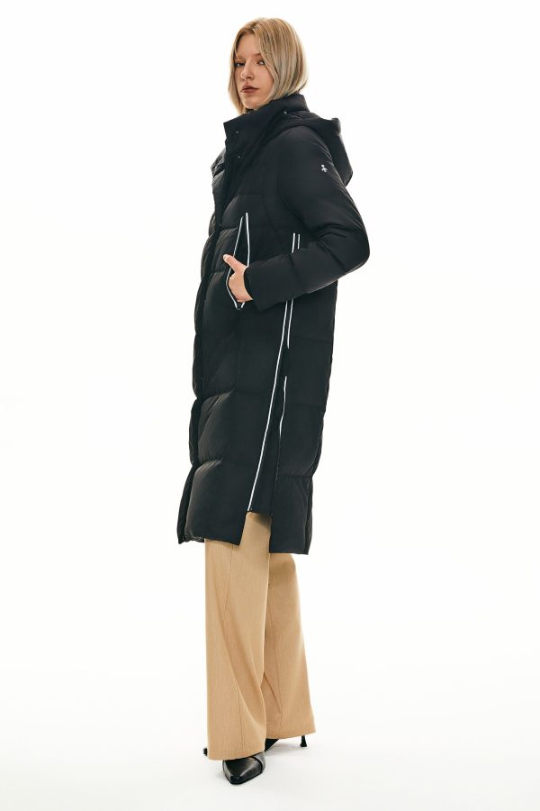 Knee Length Thickened Down Jacket - Image 2