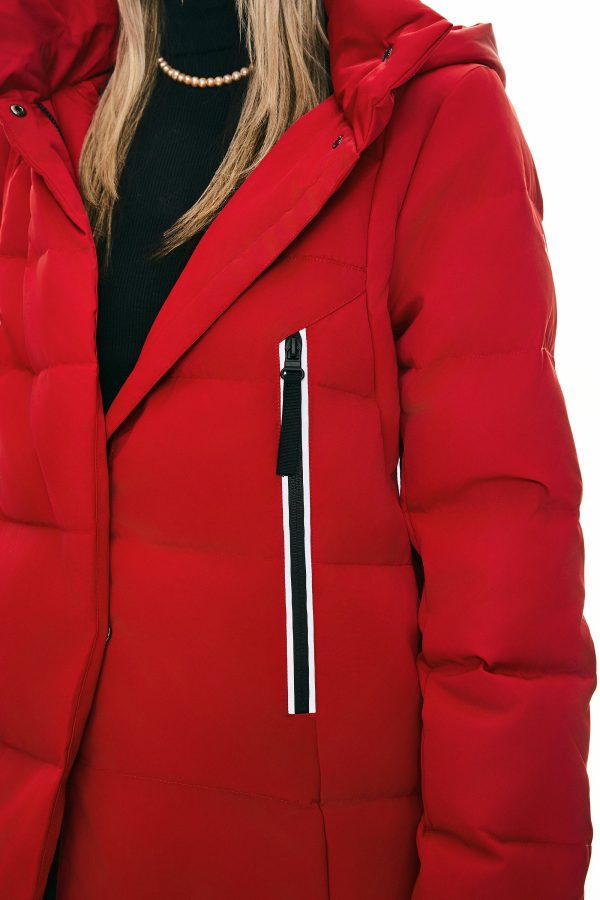 Knee Length Thickened Down Jacket - Image 18