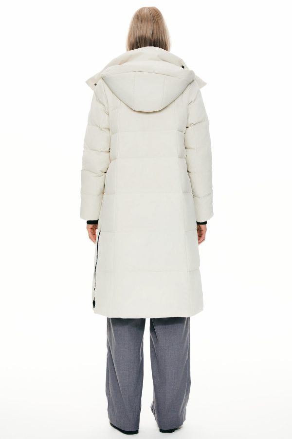 Knee Length Thickened Down Jacket - Image 35