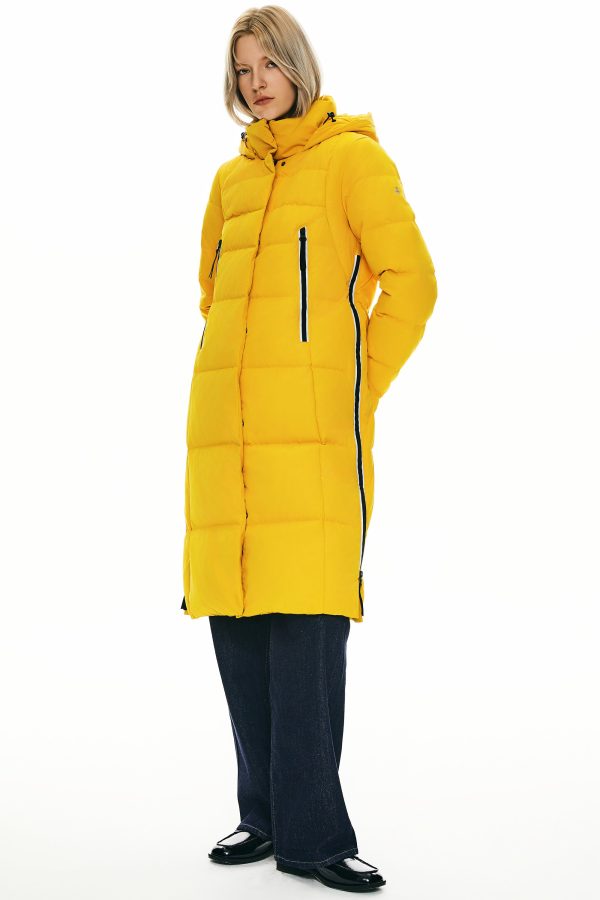 Knee Length Thickened Down Jacket - Image 28
