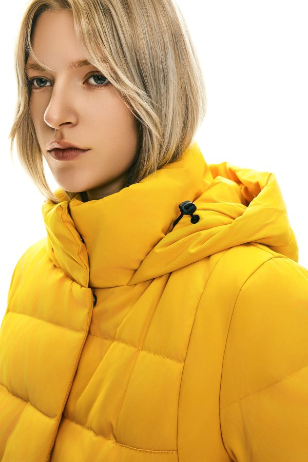 Knee Length Thickened Down Jacket - Image 26