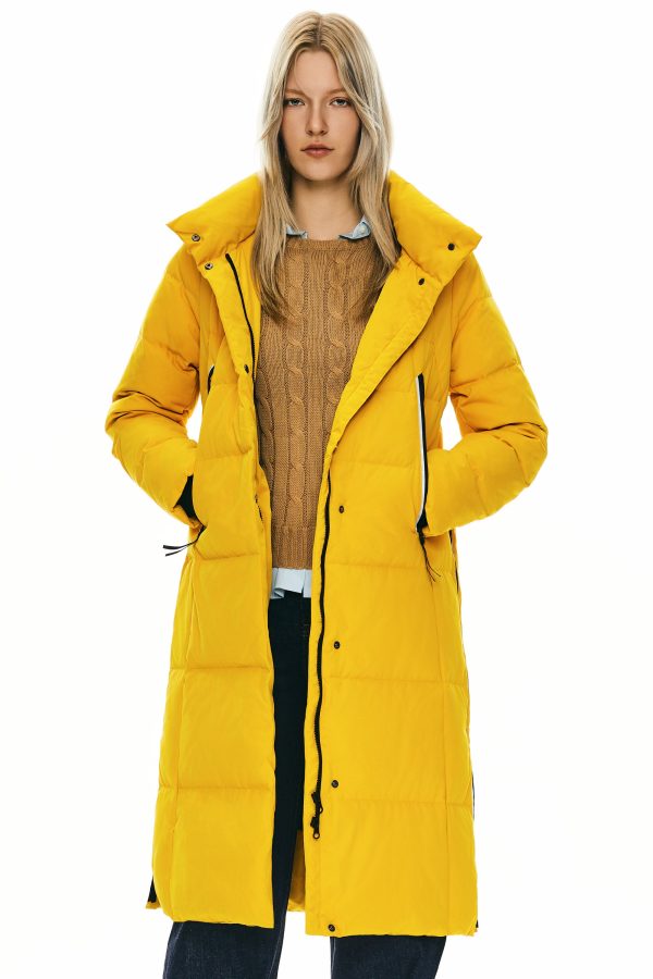 Knee Length Thickened Down Jacket - Image 24