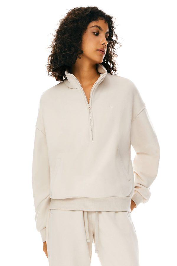 Oversized Half Zip Sweatshirts - Image 2