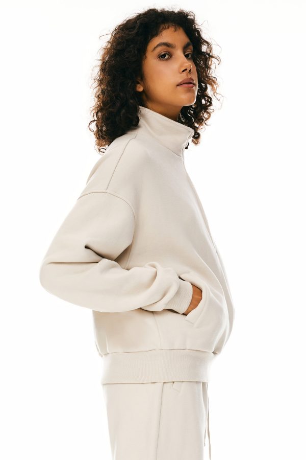 Oversized Half Zip Sweatshirts - Image 4