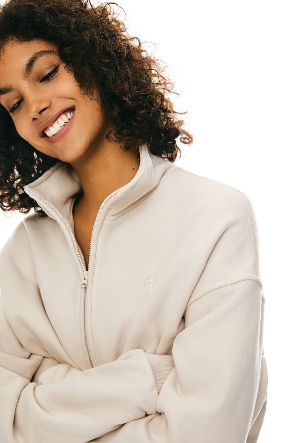 Oversized Half Zip Sweatshirts - Image 7
