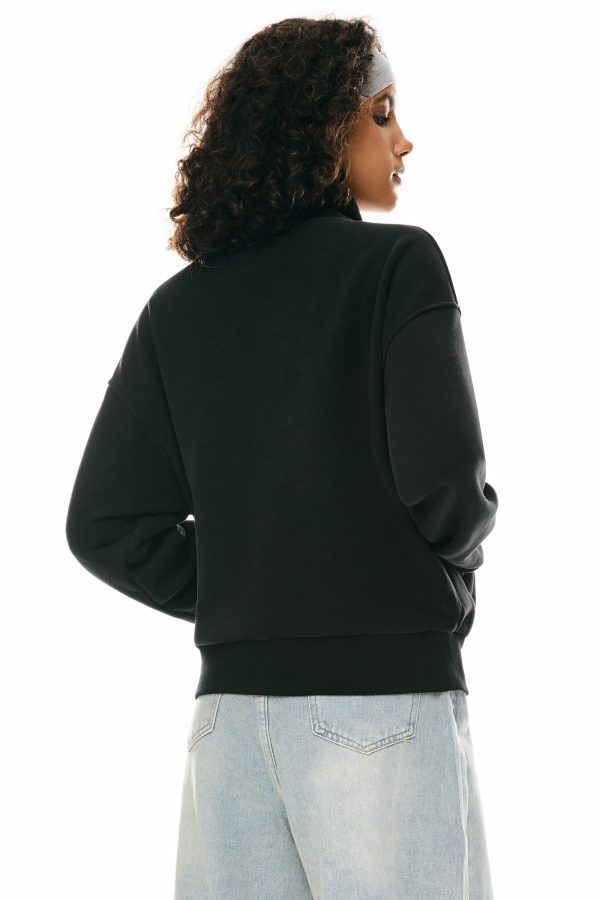 Oversized Half Zip Sweatshirts - Image 14
