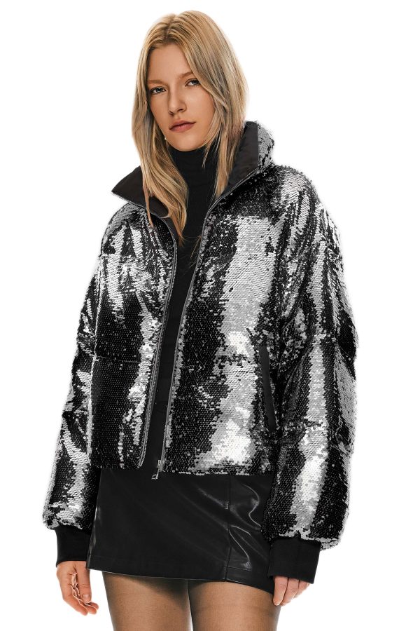 Puff-O? O-Lab Disco Sequin Down Jacket - Image 21