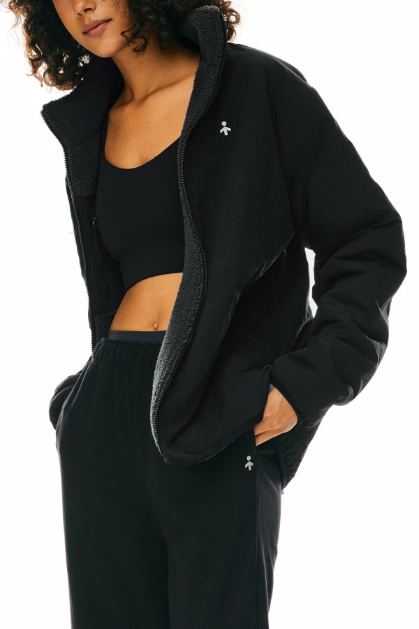 Reversible Fleece Jackets Full Zip Long Sleeve - Image 24