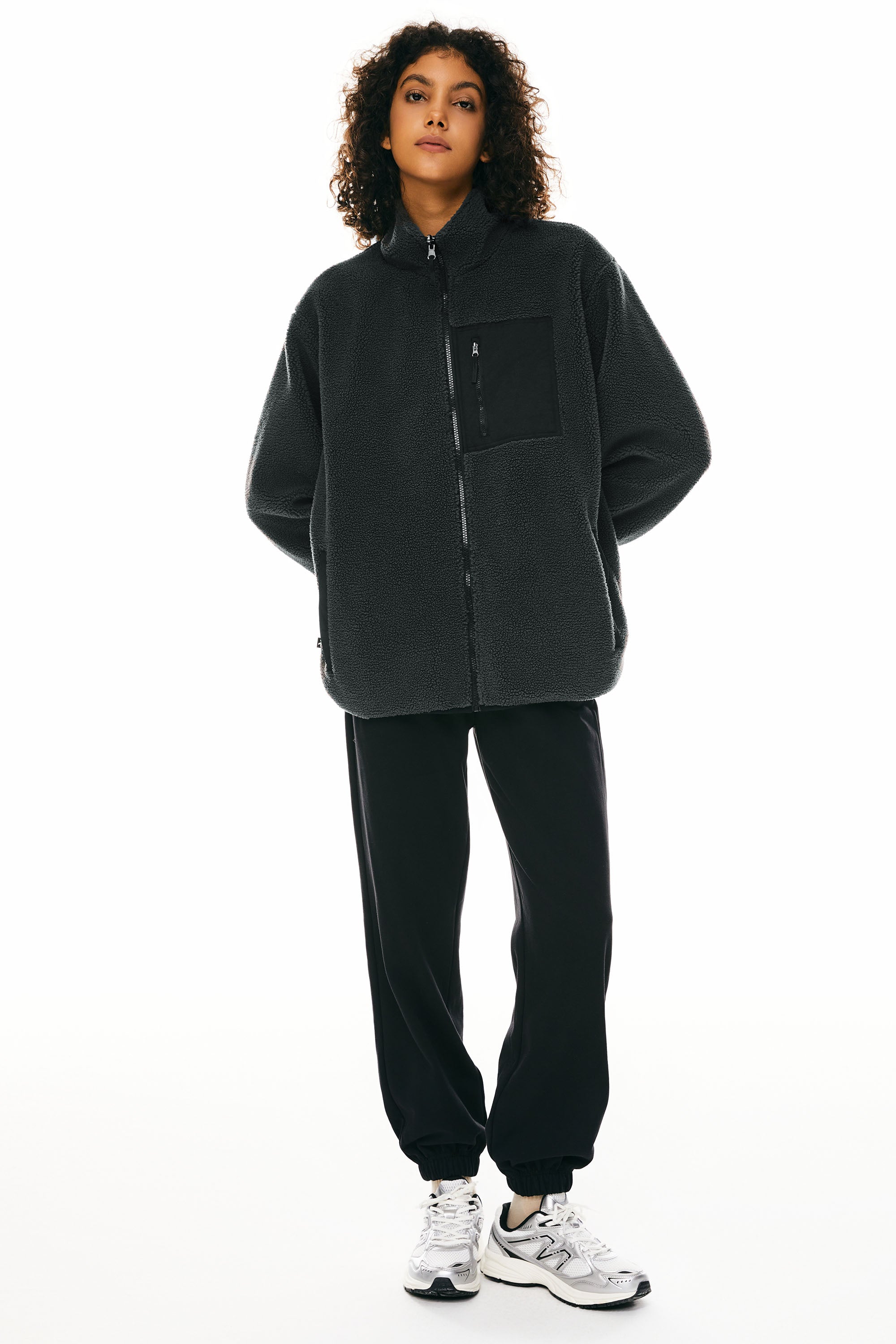 Reversible Fleece Jackets Full Zip Long Sleeve - Image 17