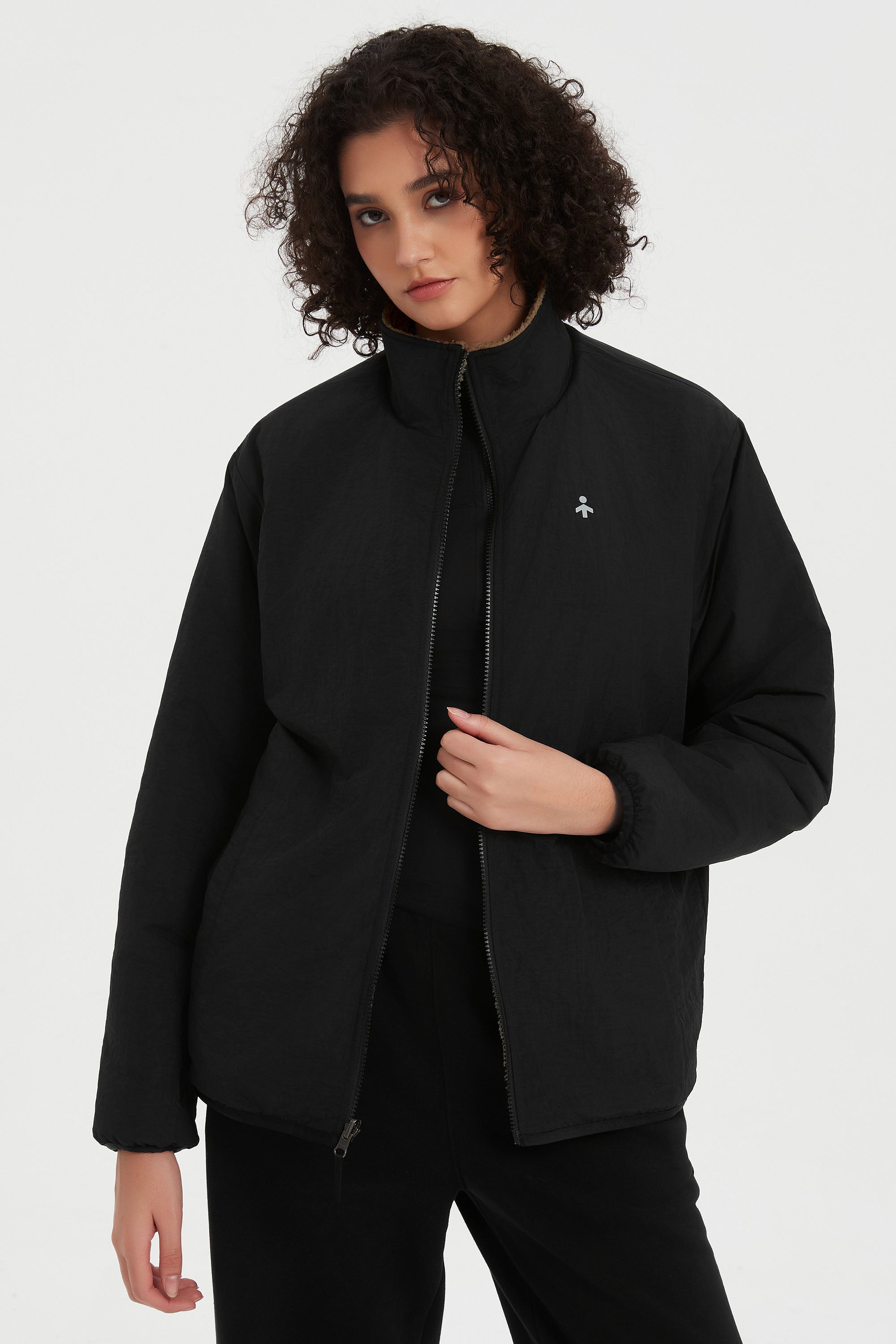 Reversible Fleece Jackets Full Zip Long Sleeve - Image 15