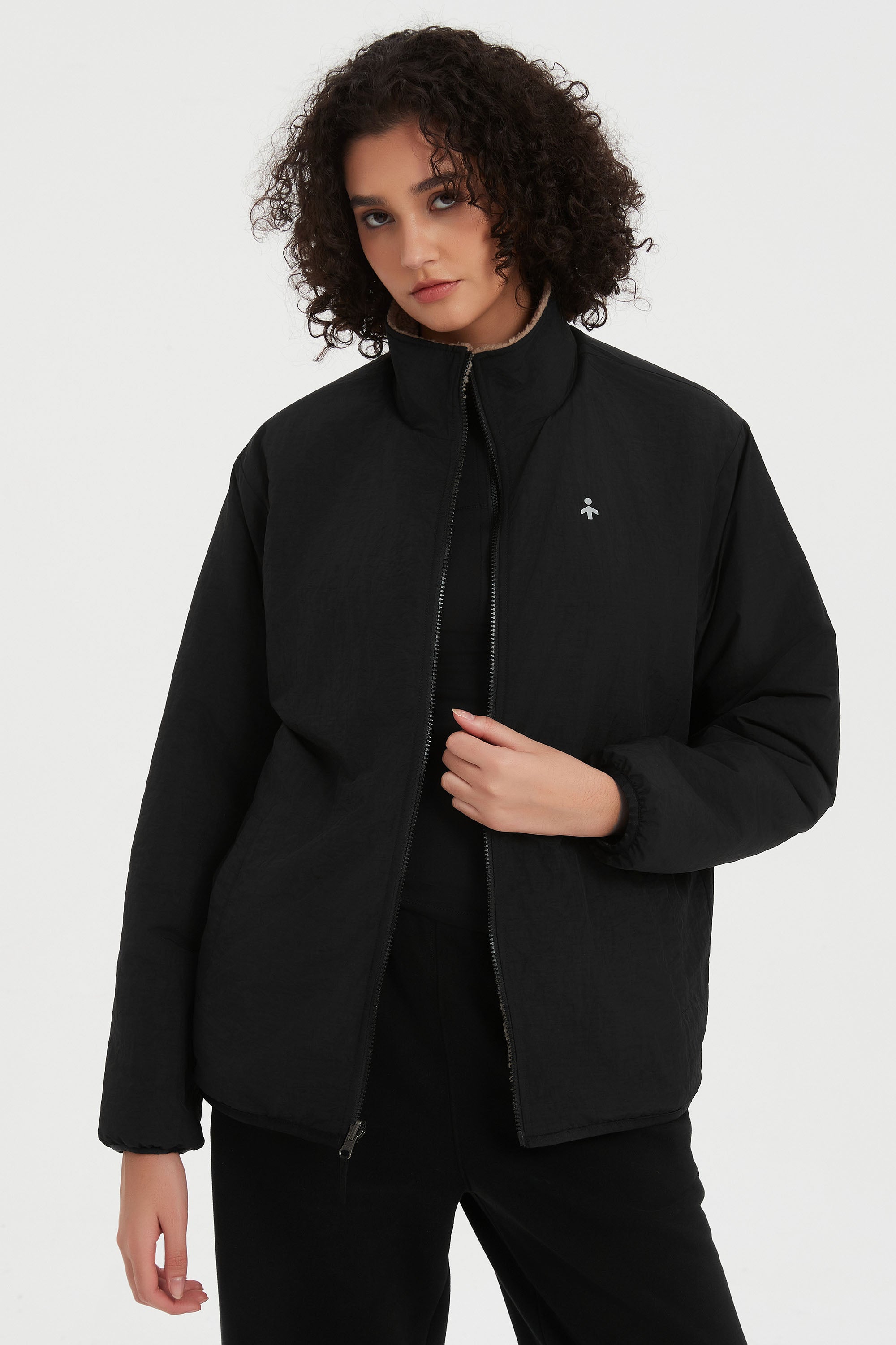 Reversible Fleece Jackets Full Zip Long Sleeve - Image 23