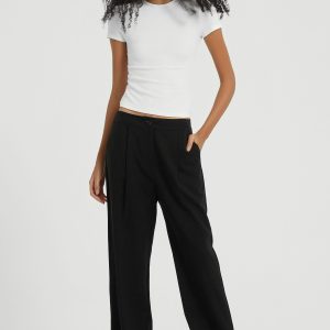 Straight Leg Dress Pants