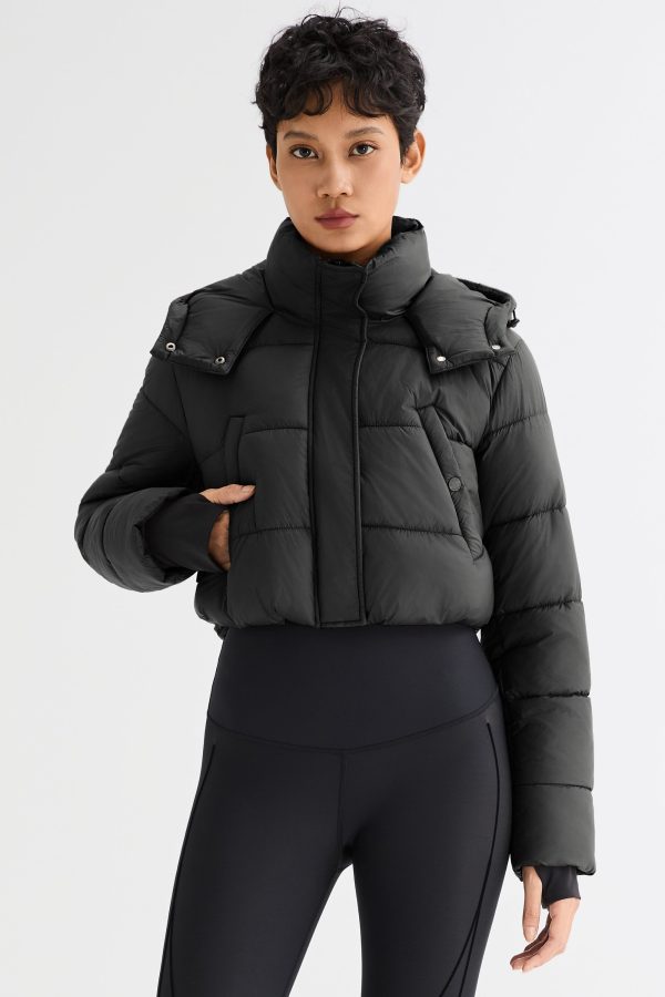 Urban Essential Cropped Lyrella Puffer Jacket - Image 27