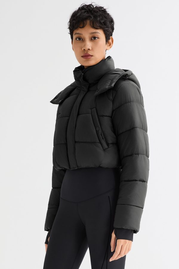 Urban Essential Cropped Lyrella Puffer Jacket - Image 26