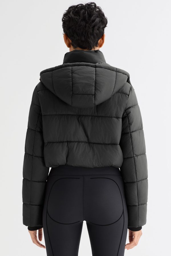 Urban Essential Cropped Lyrella Puffer Jacket - Image 25