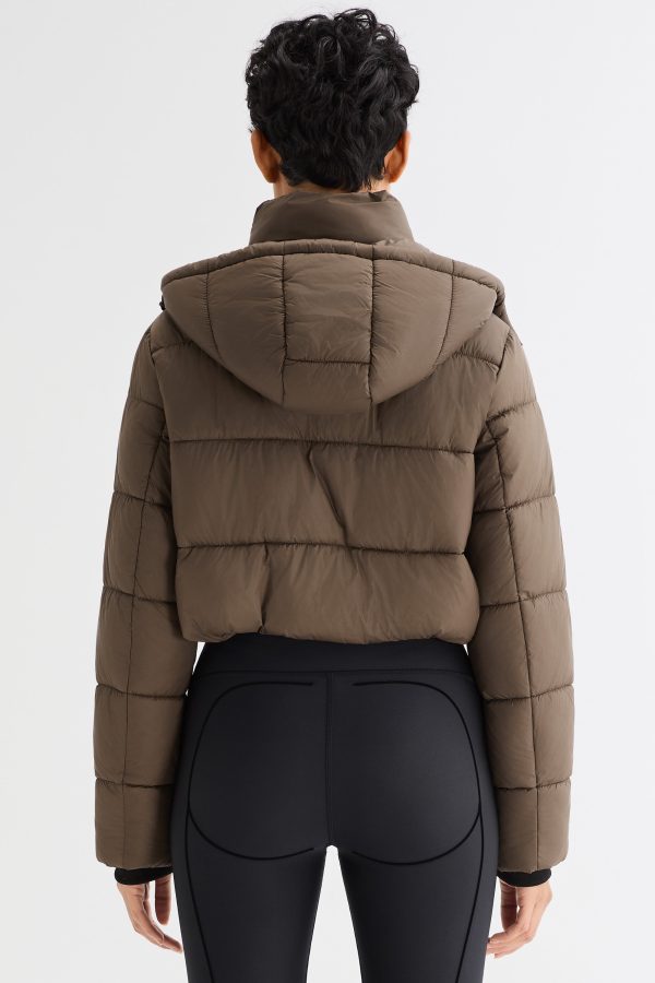Urban Essential Cropped Lyrella Puffer Jacket - Image 15