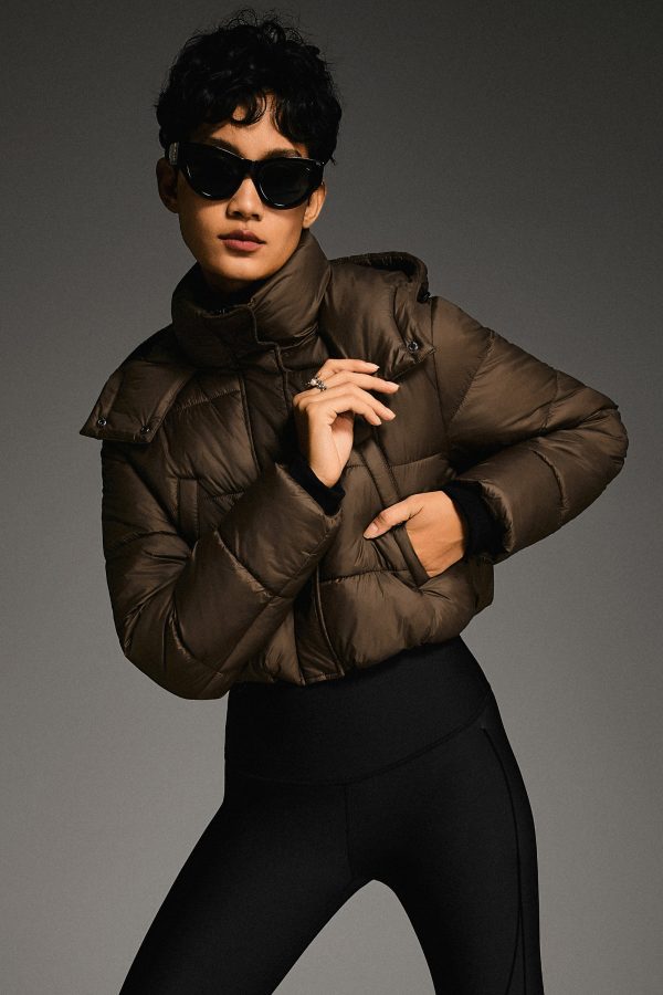 Urban Essential Cropped Lyrella Puffer Jacket - Image 21