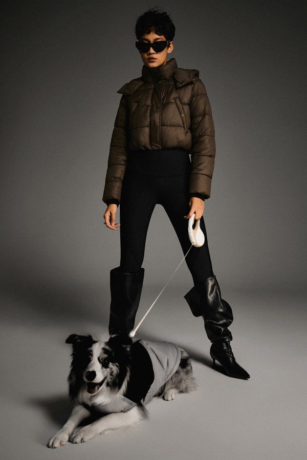 Urban Essential Cropped Lyrella Puffer Jacket - Image 12