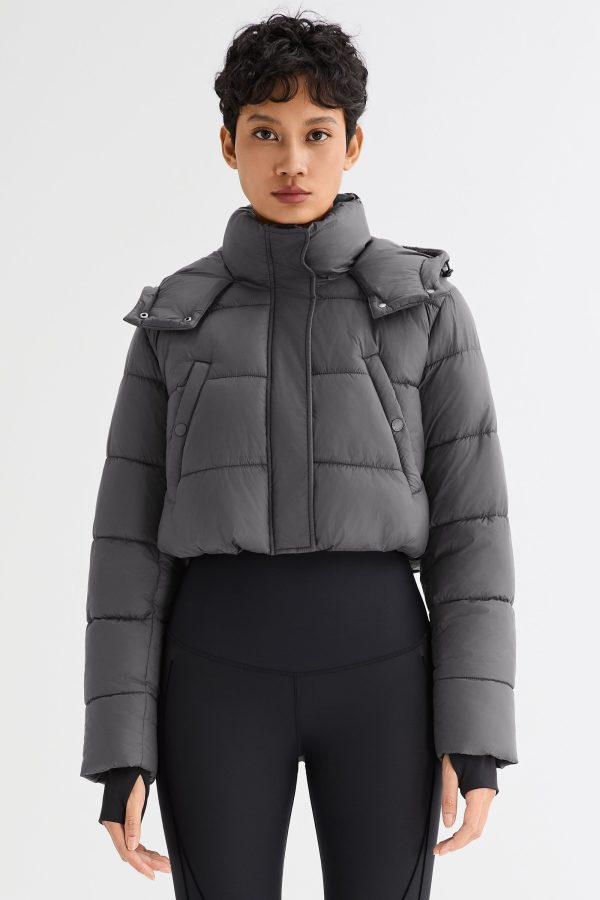 Urban Essential Cropped Lyrella Puffer Jacket - Image 37