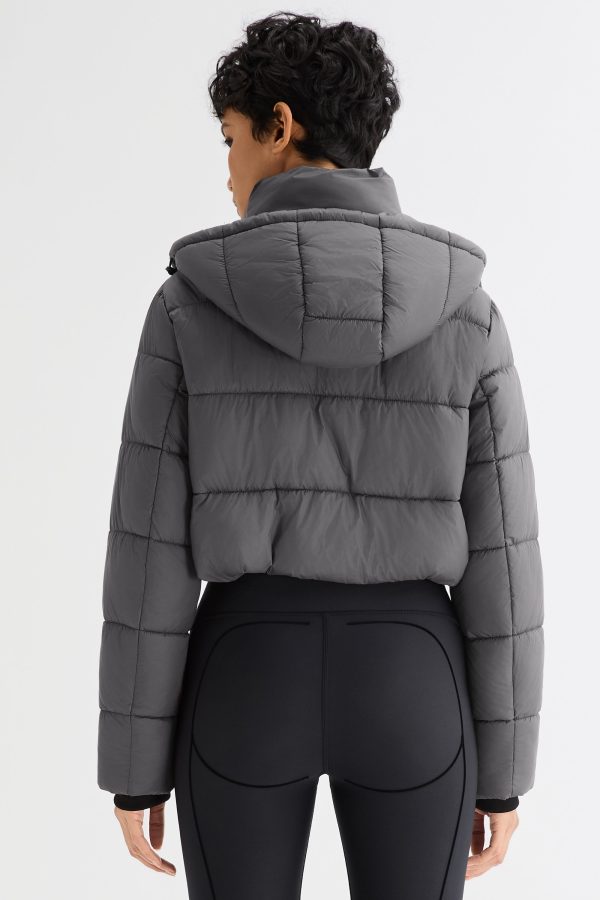 Urban Essential Cropped Lyrella Puffer Jacket - Image 36