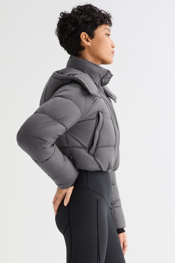 Urban Essential Cropped Lyrella Puffer Jacket - Image 35