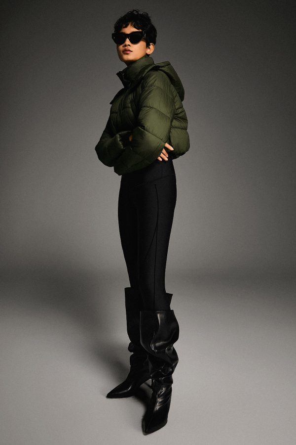 Urban Essential Cropped Lyrella Puffer Jacket - Image 11