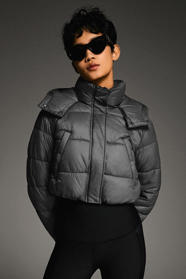 Urban Essential Cropped Lyrella Puffer Jacket - Image 41