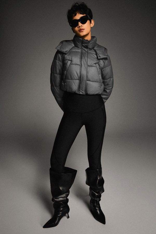 Urban Essential Cropped Lyrella Puffer Jacket - Image 40
