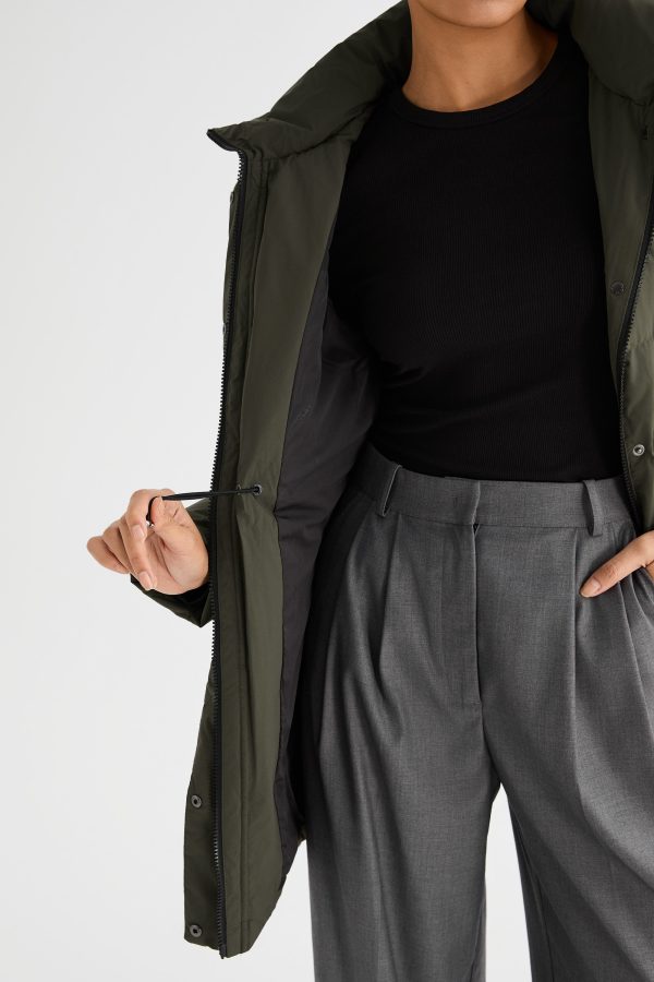 Waterproof Thickened Down Jacket with Hood - Image 56