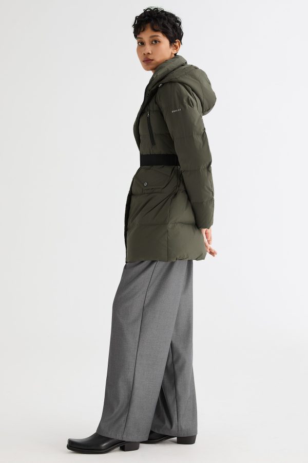 Waterproof Thickened Down Jacket with Hood - Image 55