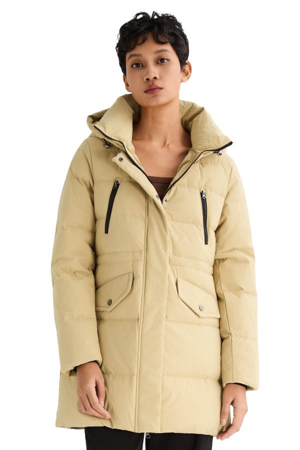 Waterproof Thickened Down Jacket with Hood - Image 21