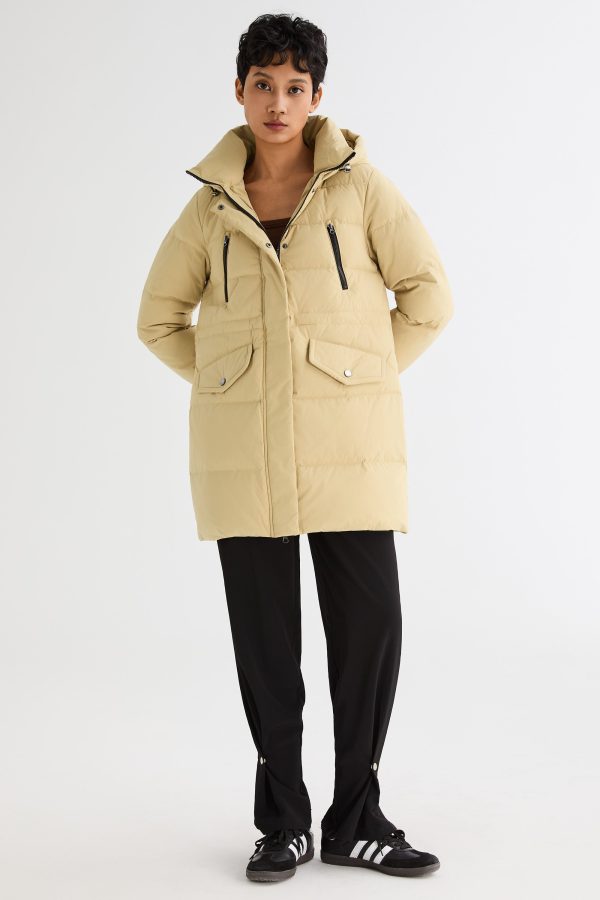 Waterproof Thickened Down Jacket with Hood - Image 18