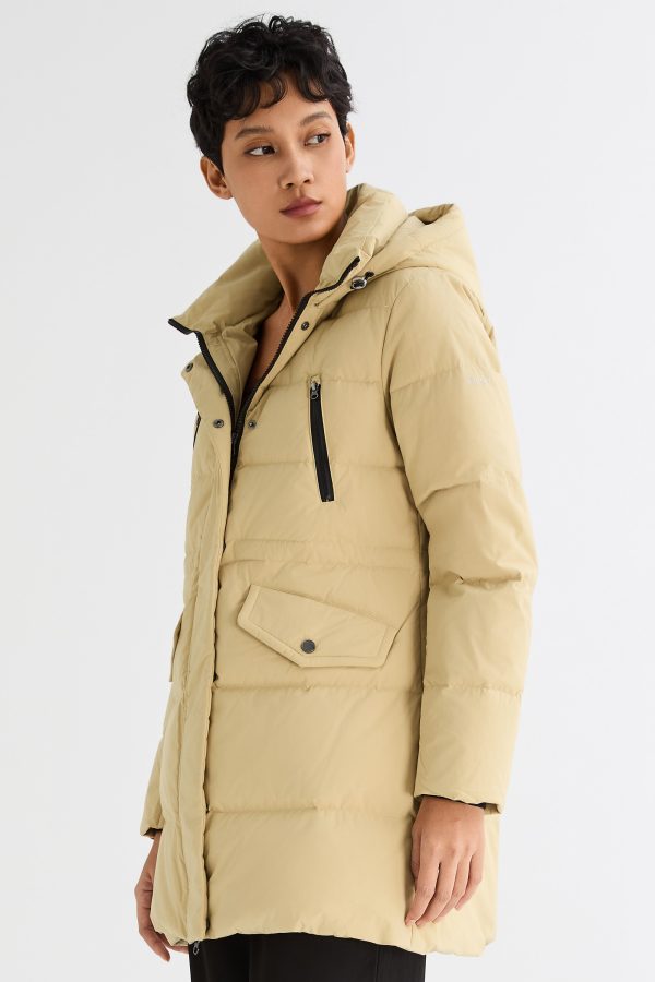 Waterproof Thickened Down Jacket with Hood - Image 17