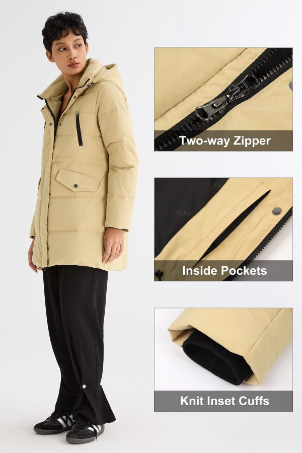 Waterproof Thickened Down Jacket with Hood - Image 27