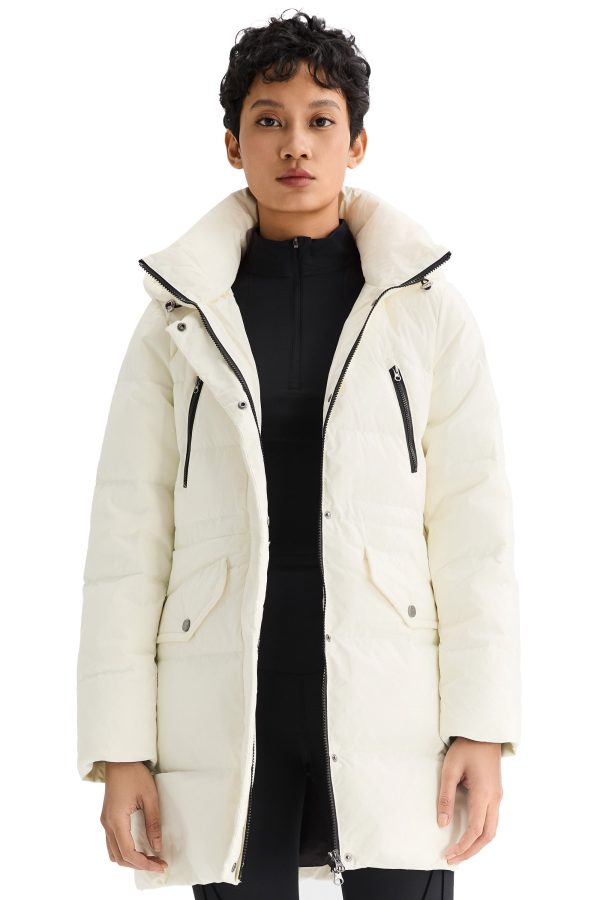 Waterproof Thickened Down Jacket with Hood - Image 3