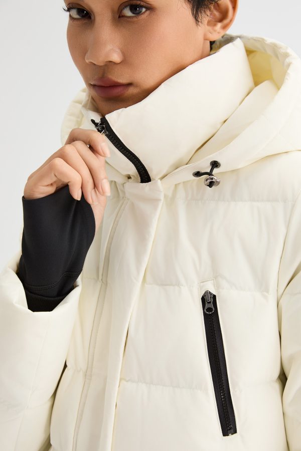 Waterproof Thickened Down Jacket with Hood - Image 4