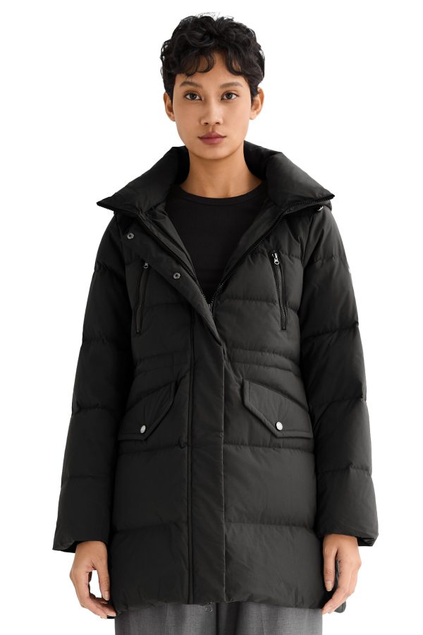 Waterproof Thickened Down Jacket with Hood - Image 36