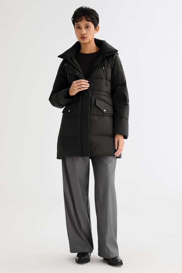 Waterproof Thickened Down Jacket with Hood - Image 38