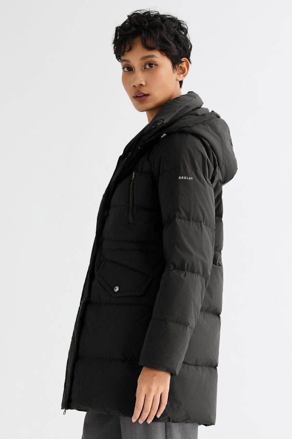 Waterproof Thickened Down Jacket with Hood - Image 37