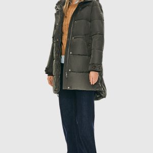 Zipper Winter Thickened Puffer Coat