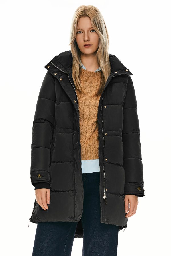 Zipper Winter Thickened Puffer Coat - Image 21