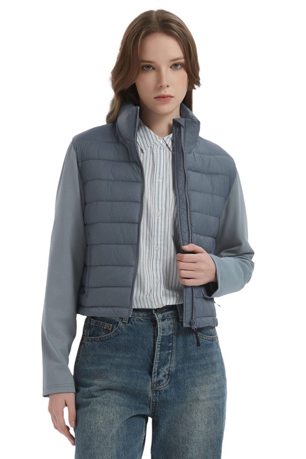 Lightweight Jacket Quilted Puffer Hybrid Breathable - Image 9